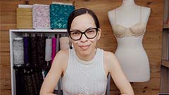 Bügellose BH Variante aus Bügel BH Schnitt